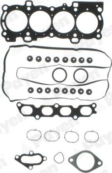 Payen CH5680 - Комплект прокладок, головка циліндра autocars.com.ua