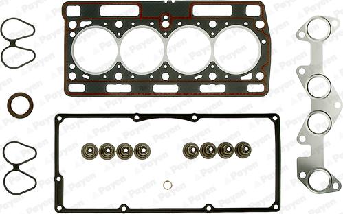 Payen DX630 - Комплект прокладок, головка циліндра autocars.com.ua