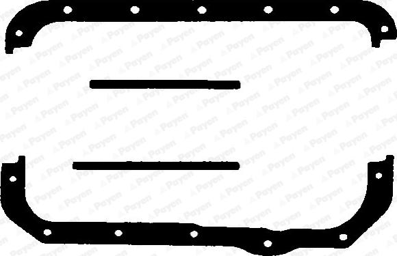 Payen HC288 - Комплект прокладок, масляний піддон autocars.com.ua