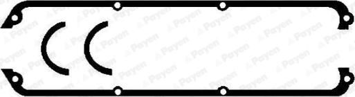 Payen HL-461 - Комплект прокладок, кришка головки циліндра autocars.com.ua