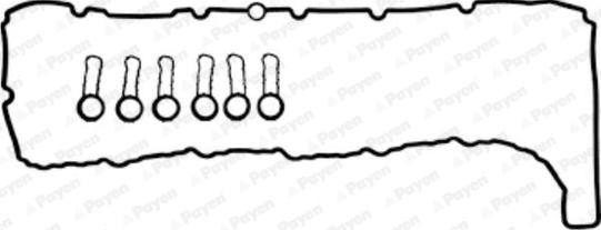 Payen HM5391 - Комплект прокладок, кришка головки циліндра autocars.com.ua