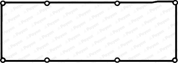 Payen JM5292 - Прокладка, крышка головки цилиндра autodnr.net