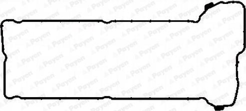 Payen JM7124 - Прокладка, кришка головки циліндра autocars.com.ua