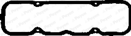 Payen JN068 - Прокладка, кришка головки циліндра autocars.com.ua