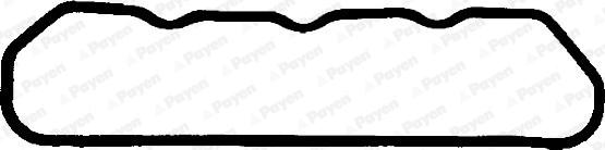 Payen JN245 - Прокладка, крышка головки цилиндра autodnr.net