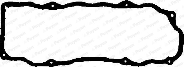 Payen JN624 - Прокладка, кришка головки циліндра autocars.com.ua