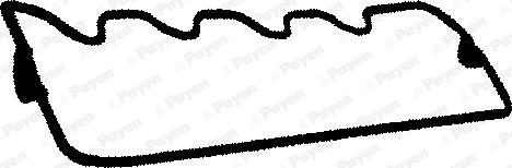 Payen JN607 - Прокладка, крышка головки цилиндра autodnr.net