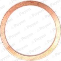 Payen KJ854 - Уплотнительное кольцо, резьбовая пробка маслосливного отверстия avtokuzovplus.com.ua