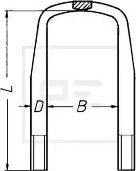 PE Automotive 015.077-00A - Драбина ресори autocars.com.ua