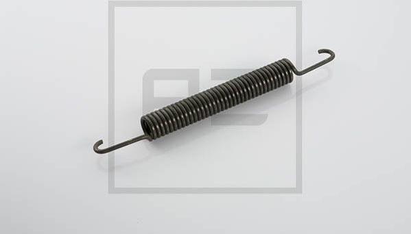 PE Automotive 016.225-00A - Пружина, гальмівна колодка autocars.com.ua