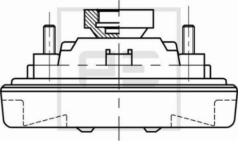 PE Automotive 100.236-00A - Зчеплення, вентилятор радіатора autocars.com.ua