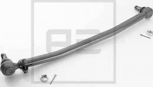 PE Automotive 142.035-00A - Поздовжня рульова тяга autocars.com.ua