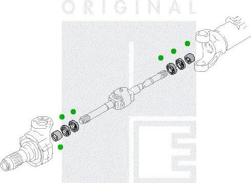 PE Automotive 2311-12320-0276-01 - Приводний вал autocars.com.ua