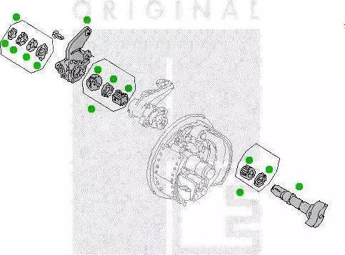 PE Automotive 2313-01570-0255-01 - Гальмівний вал autocars.com.ua