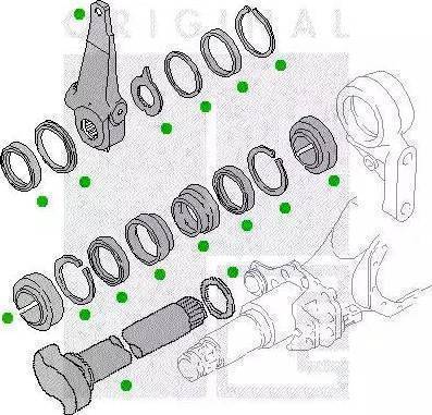 PE Automotive 2313-11909-0258-01 - Гальмівний вал autocars.com.ua