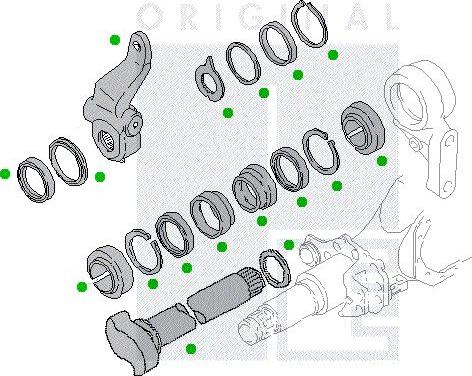 PE Automotive 2313-12320-0247-01 - Гальмівний вал autocars.com.ua