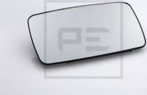 PE Automotive 768.071-00A - Дзеркальне скло, зовнішнє дзеркало autocars.com.ua