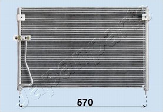 Pemebla JAPCND253016 - Конденсатор, кондиціонер autocars.com.ua