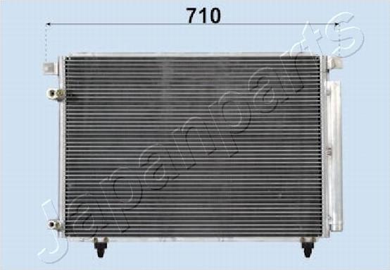 Pemebla JAPCND253017 - Конденсатор, кондиціонер autocars.com.ua