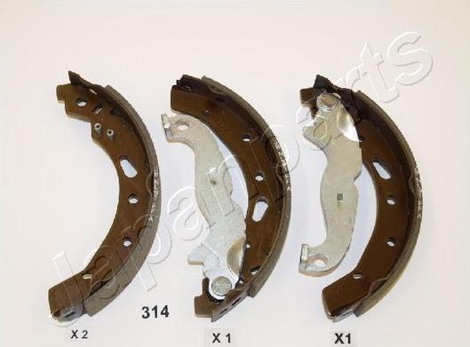 Pemebla JAPGF-314AF - Комплект гальм, барабанний механізм autocars.com.ua