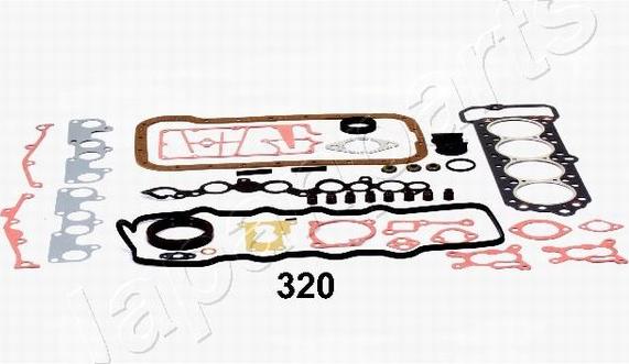 Pemebla JAPKG-320 - Комплект прокладок, головка циліндра autocars.com.ua