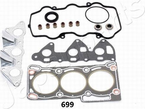 Pemebla JAPKG-699 - Комплект прокладок, головка циліндра autocars.com.ua