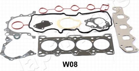 Pemebla JAPKG-W08 - Комплект прокладок, головка циліндра autocars.com.ua
