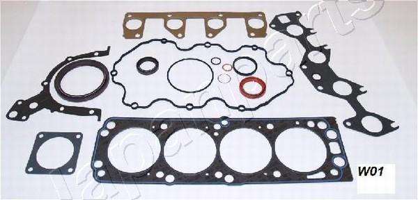 Pemebla JAPKM-W01 - Комплект прокладок, двигун autocars.com.ua