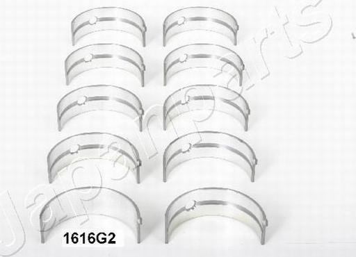 Pemebla JAPMS1616G2 - Комплект підшипників колінчастого вала autocars.com.ua