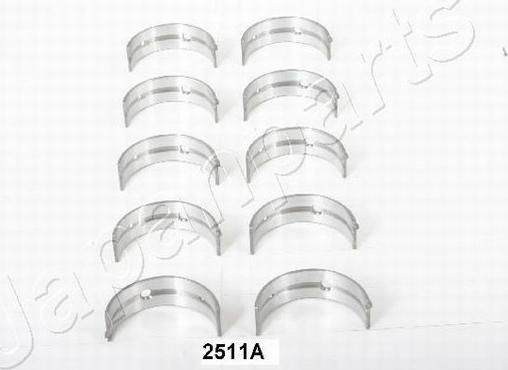 Pemebla JAPMS2511A - Комплект підшипників колінчастого вала autocars.com.ua