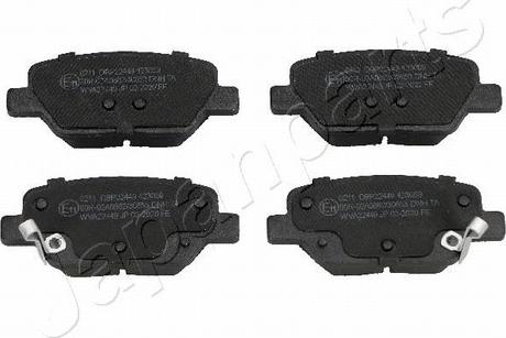 Pemebla JAPPP-0211AF - Гальмівні колодки, дискові гальма autocars.com.ua