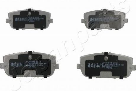 Pemebla JAPPP-311AF - Гальмівні колодки, дискові гальма autocars.com.ua