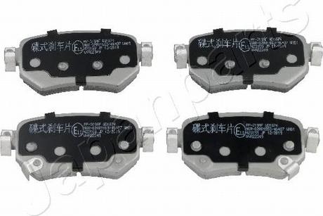 Pemebla JAPPP-319AF - Гальмівні колодки, дискові гальма autocars.com.ua