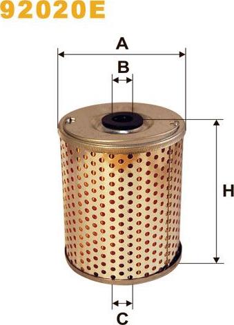 Pemebla WIX92020E - Масляний фільтр autocars.com.ua