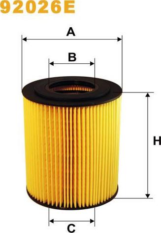 Pemebla WIX92026E - Масляний фільтр autocars.com.ua