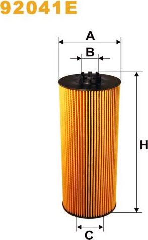 Pemebla WIX92041E - Масляний фільтр autocars.com.ua