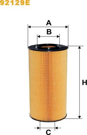 Pemebla WIX92129E - Масляний фільтр autocars.com.ua