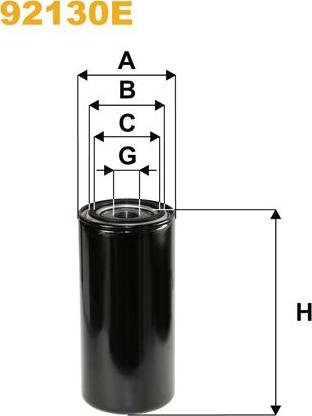 Pemebla WIX92130E - Масляний фільтр autocars.com.ua