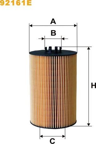 Pemebla WIX92161E - Масляний фільтр autocars.com.ua