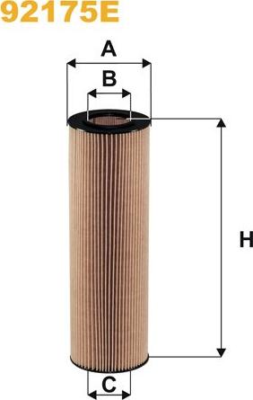 Pemebla WIX92175E - Масляний фільтр autocars.com.ua