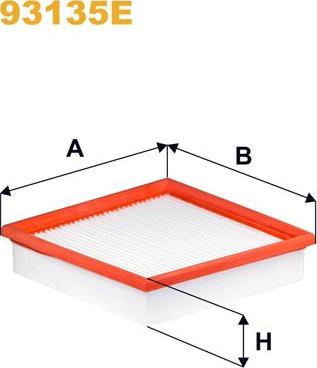 Pemebla WIX93135E - Фільтр, повітря у внутрішній простір autocars.com.ua