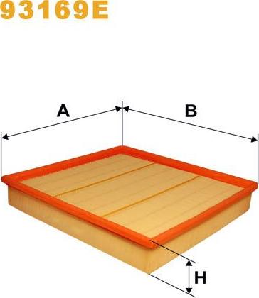 Pemebla WIX93169E - Фільтр, повітря у внутрішній простір autocars.com.ua