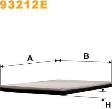 Pemebla WIX93212E - Фільтр, повітря у внутрішній простір autocars.com.ua