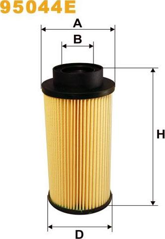 Pemebla WIX95044E - Паливний фільтр autocars.com.ua