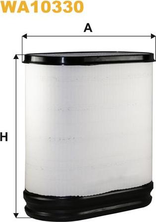 Pemebla WIXWA10330 - Повітряний фільтр autocars.com.ua