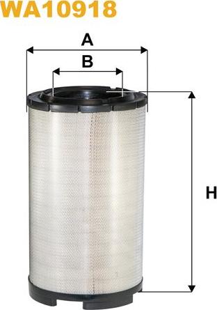 Pemebla WIXWA10918 - Повітряний фільтр autocars.com.ua
