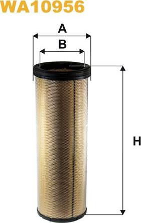 Pemebla WIXWA10956 - Повітряний фільтр autocars.com.ua