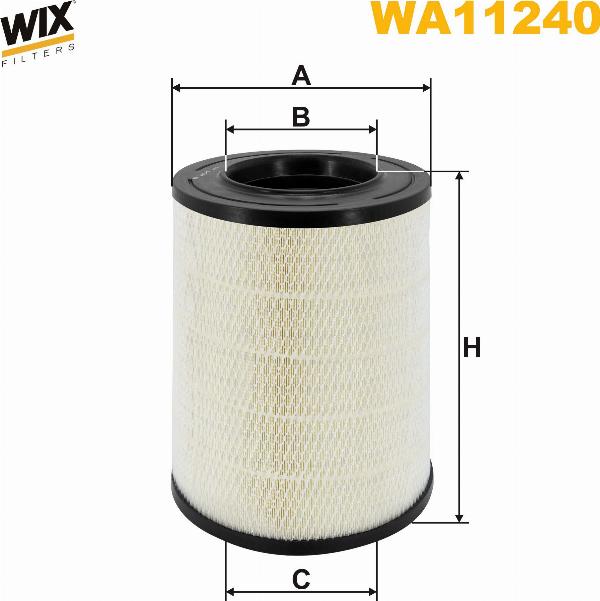 Pemebla WIXWA11240 - Повітряний фільтр autocars.com.ua