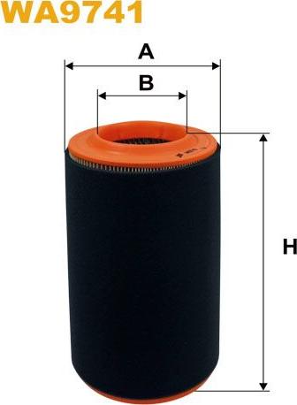 Pemebla WIXWA9741 - Повітряний фільтр autocars.com.ua