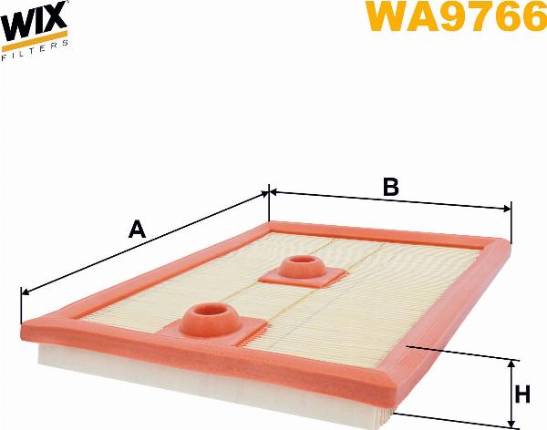 Pemebla WIXWA9766 - Повітряний фільтр autocars.com.ua